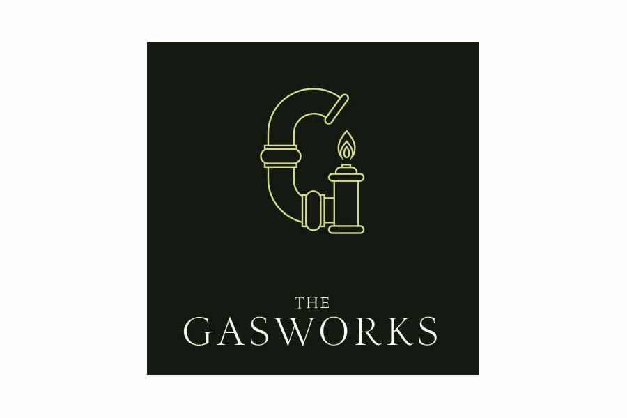Gasworks Cafe logo design