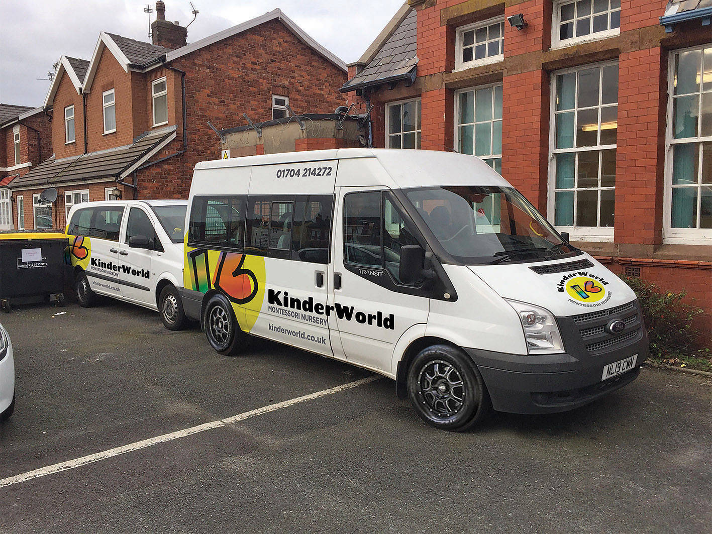Vehicle graphic design Southport Merseyside