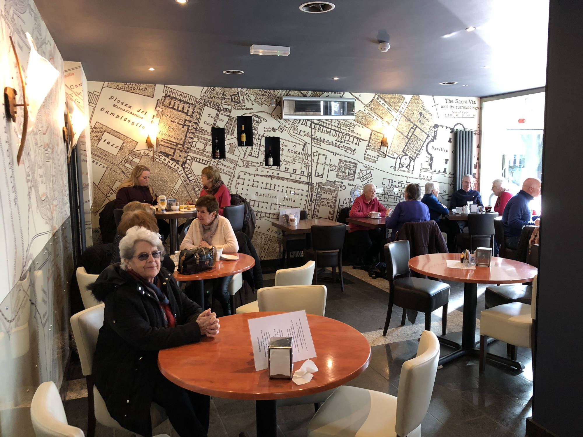 Wall Graphics cafe interiors