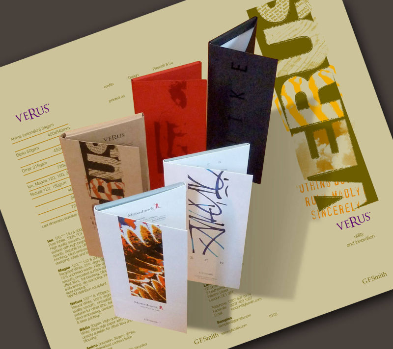 Paper packaging design GF Smith Samples