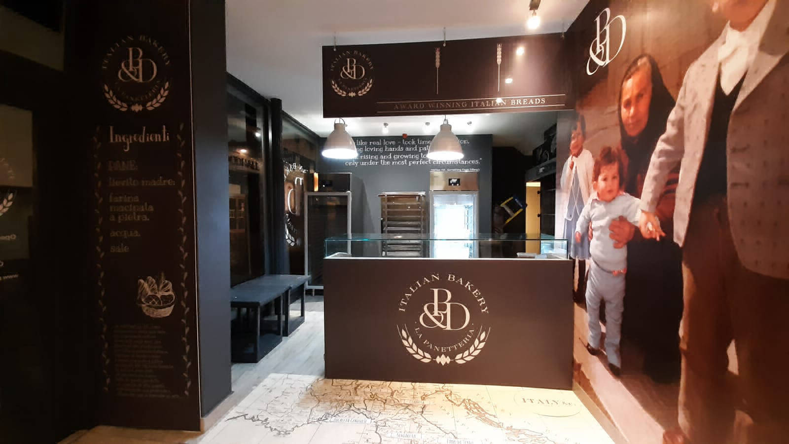Interior design Liverpool Bakery