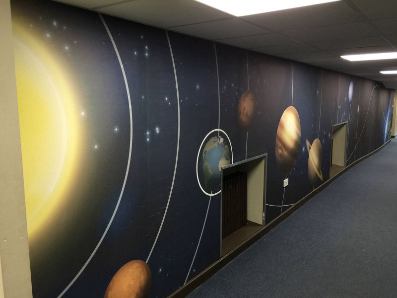 School wall graphics Lancashire